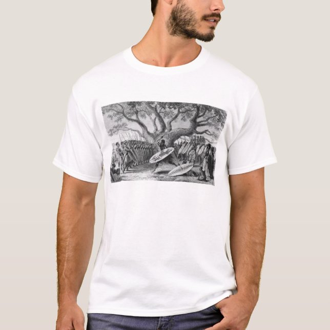 Tanz des Landeens oder Zulus T-Shirt (Vorderseite)