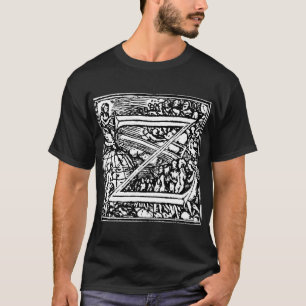 Tanz-des-Todes-Buchstabe-Z-Shirt T-Shirt