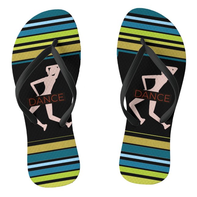 Tanz Flip Flops (Fußbett)