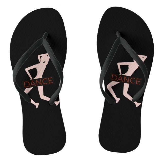 Tanz Flip Flops (Fußbett)