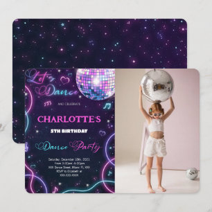 Tanz-Foto-Einladung Einladung