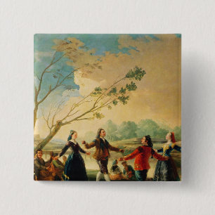 Tanz Francisco Jose de Goya y Lucientes auf Button