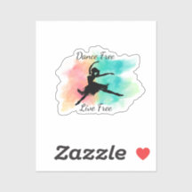 Tanz frei, lebe frei Tanz-Schlüsselanhänger