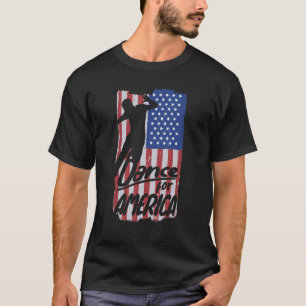Tanz für Amerikas Patriot HipHop Street Dance T-Shirt
