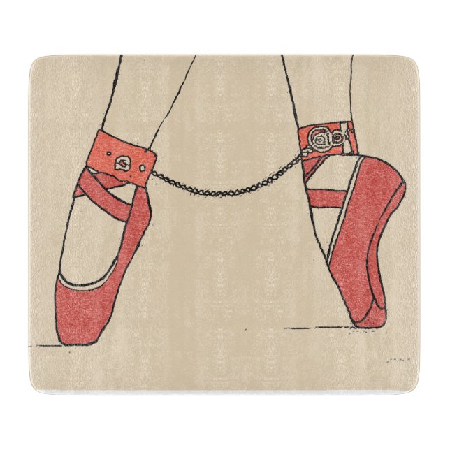 Tanz für mich Ballerina. Master-Fantasie Schneidebrett (Vorderseite)