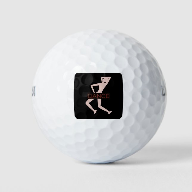 Tanz Golfball (Vorderseite)