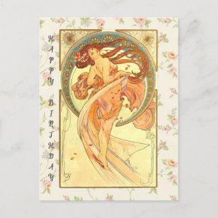 Tanz, Happy Birthday Postkarte