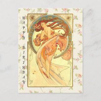 Tanz, Happy Birthday Postkarte