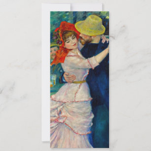 Tanz im Bougival Pierre Renoir Einladung