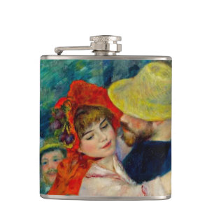 Tanz im Bougival Pierre Renoir Flachmann