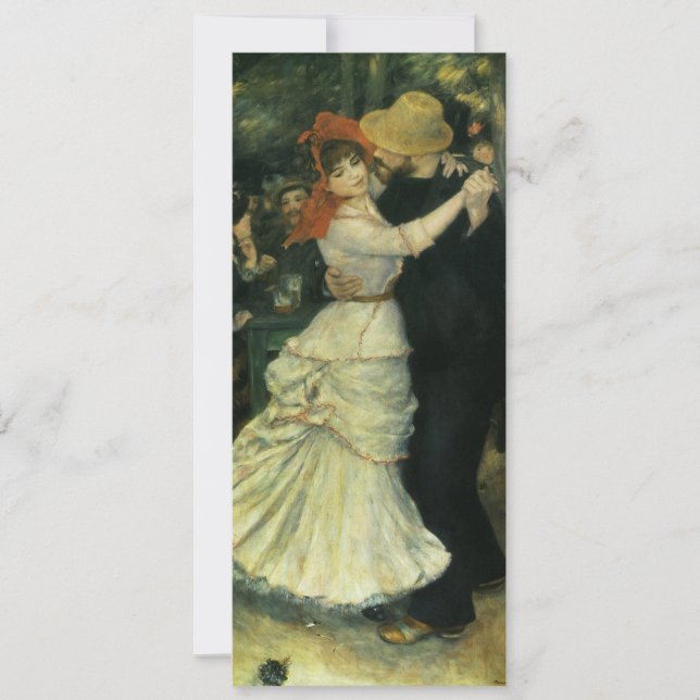 Tanz im Bougival von Pierre Renoir, Vintage Kunst (Vorderseite)