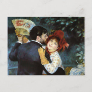 Tanz im Land von Pierre-Auguste Renoir Postkarte