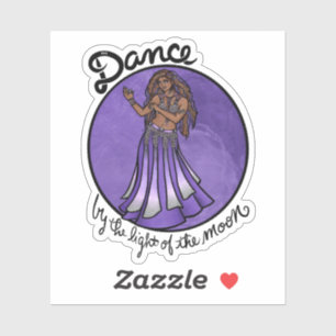 Tanz im Licht des Mondes Aufkleber