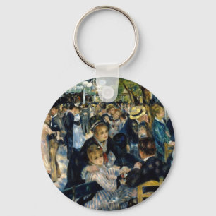 Tanz im Moulin de la Galette von Renoir Schlüsselanhänger