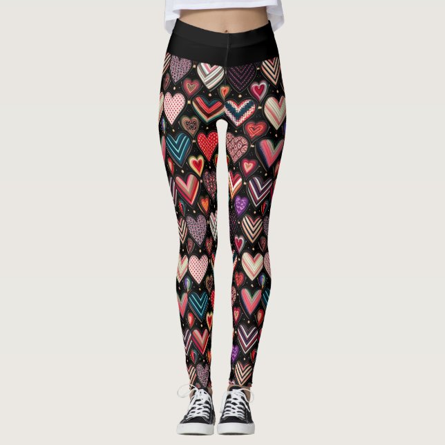 Tanz im Namen der Liebe Leggings (Vorderseite)