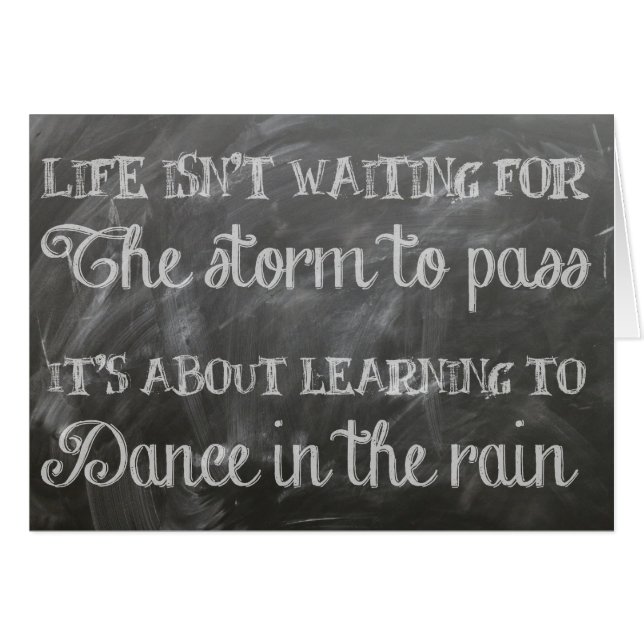 Tanz im Regen (Vorderseite (Horizontal))