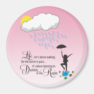 Tanz im Regen Magnet