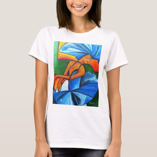 Tanz in Blau 2008 T-Shirt (Vorderseite)