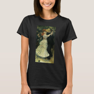 Tanz in Bougival von Pierre Renoir, Vintage Art T-Shirt