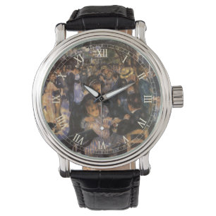 Tanz in der Mühle von Le Galette von Pierre Renoir Armbanduhr