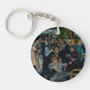 Tanz in Le Moulin de la Galette - Auguste Renoir Schlüsselanhänger