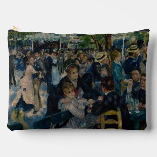 Tanz in Le Moulin de la Galette - Auguste Renoir Zubehörtasche (Vorderseite)