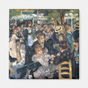 Tanz in Le moulin de la Galette, Renoir Magnet