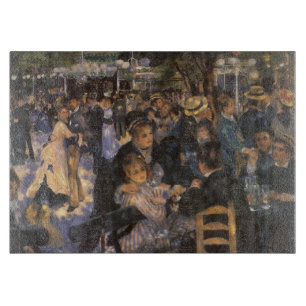 Tanz in Le Moulin de la Galette von Pierre Renoir Schneidebrett