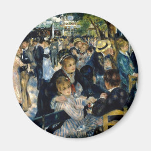 Tanz in Le Moulin de la Galette von Renoir Magnet
