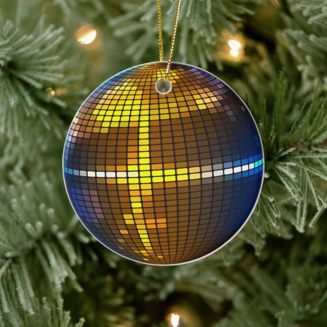 Tanz in Nostalgie: Parco delle camelie Locarno Keramik Ornament (Baum)