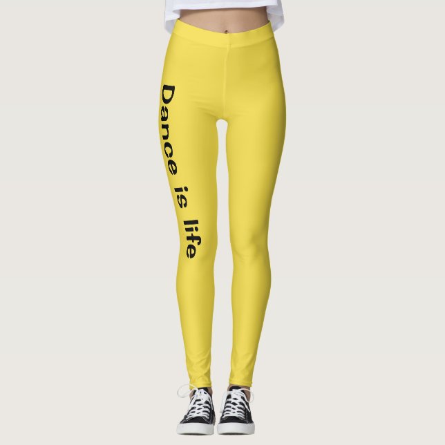 Tanz ist Leben-Leggings Leggings (Vorderseite)