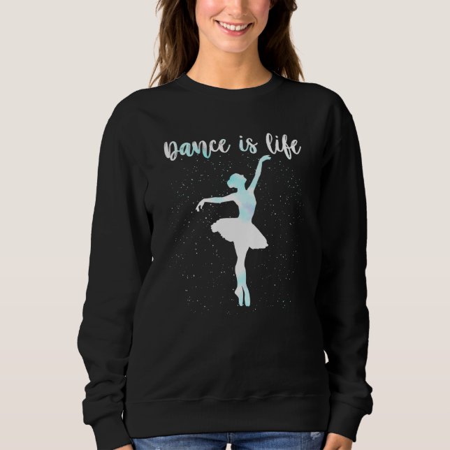 Tanz ist Leben Liebe Ballett Tanz Mama Frauen Tee  (Vorderseite)