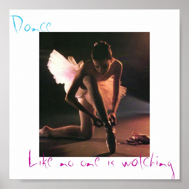 Tanz ist Leben Poster (Vorne)