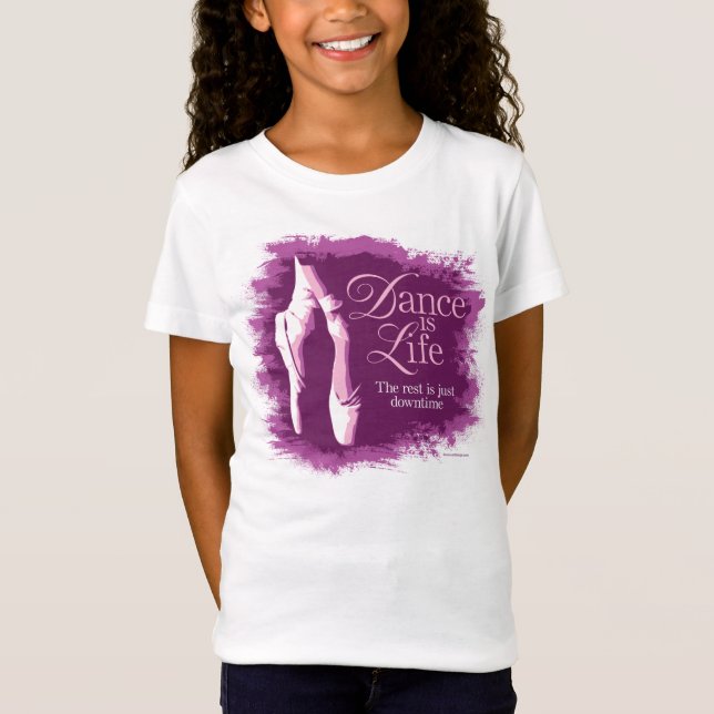 Tanz ist Leben T-Shirt (Vorderseite)