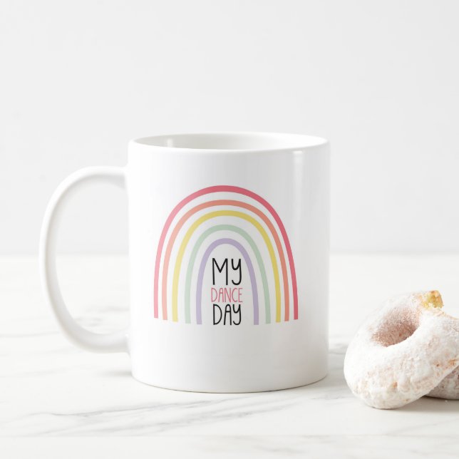 Tanz-Kaffeetasse Kaffeetasse (Mit Donut)