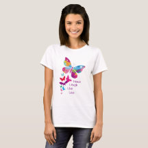 Tanz-Lachen-LiveLiebe - der T - Shirt der Frauen