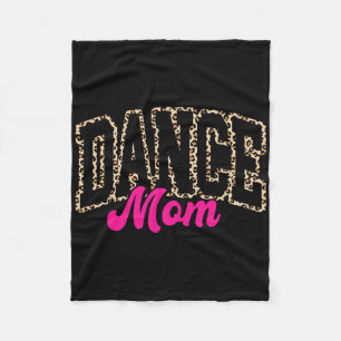 Tanz Mama Leopard Tanz Mama Leben Fleecedecke