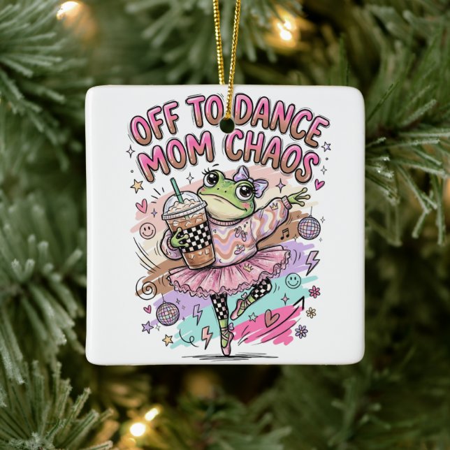 Tanz-Mama-Ornament  Keramikornament (Baum)