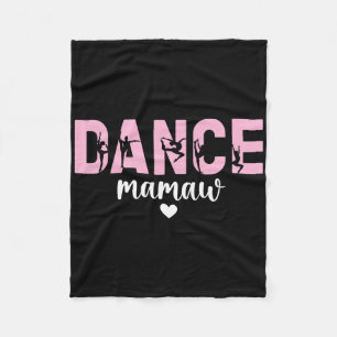Tanz Mamaw, ein Tänzer Mamaw Großmutter tanzend Ma Fleecedecke