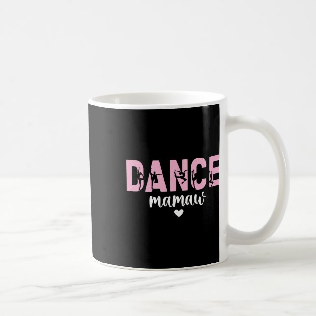 Tanz Mamaw, ein Tänzer Mamaw Großmutter tanzend Ma Kaffeetasse (Rechts)