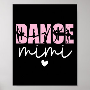 Tanz Mimi Oma Mimi Tänzerin Mimi Poster