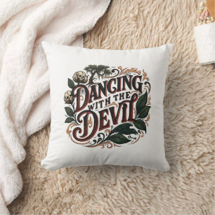Tanz mit dem Teufel Gothic Art Kissen