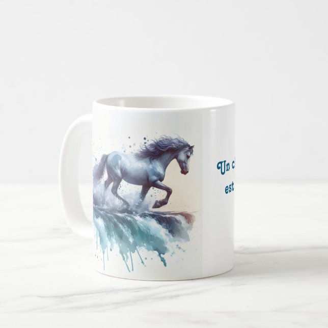 Tanz mit der Freiheit, wunderschöne Tasse (Vorderseite Links)