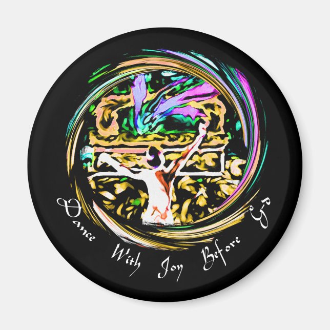 Tanz mit Joy-Magneten Magnet (Vorne)