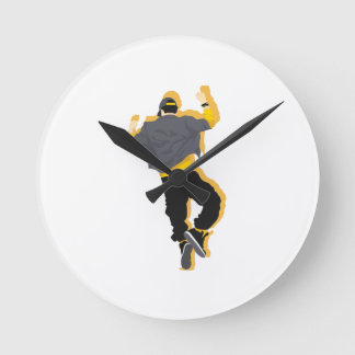 Tanz mit mir runde wanduhr