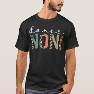 Tanz Noni einer Tänzerin Noni tanzende Leoparden M T-Shirt