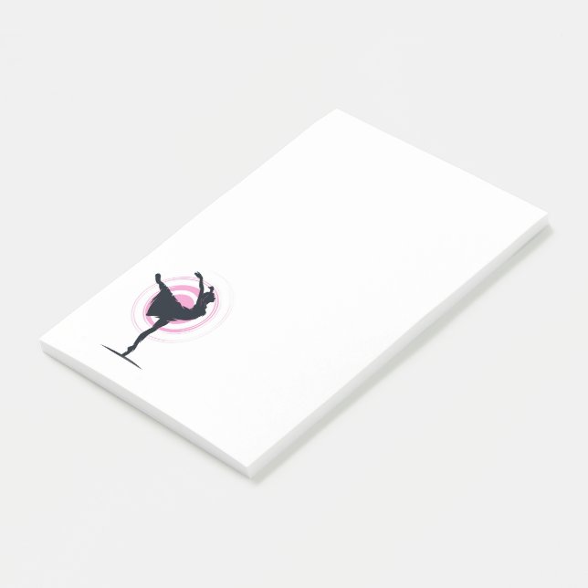 Tanz Post-it Klebezettel (angewinkelt)