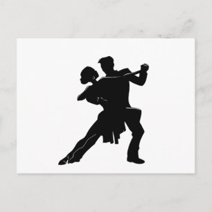 Tanz Postkarte