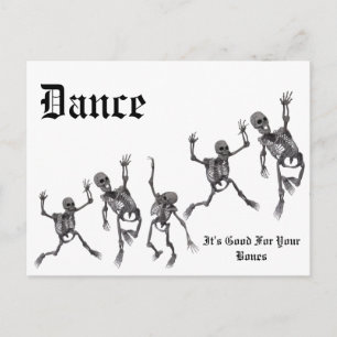 Tanz Postkarte