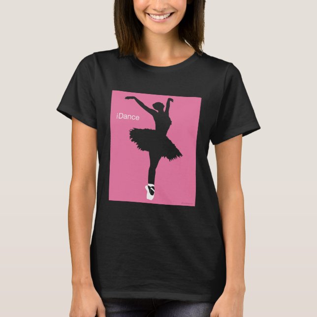 Tanz (rosa) T-Shirt (Vorderseite)